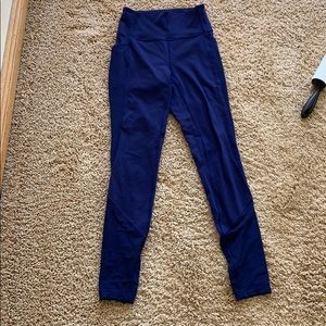 Navy blue lulu lemon leggings